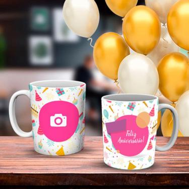Imagem de Caneca Personalizada Aniversário 10