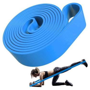 Imagem de Faixa Elastica Extensor Exercicio Em Casa Academia Resistencia Fitness