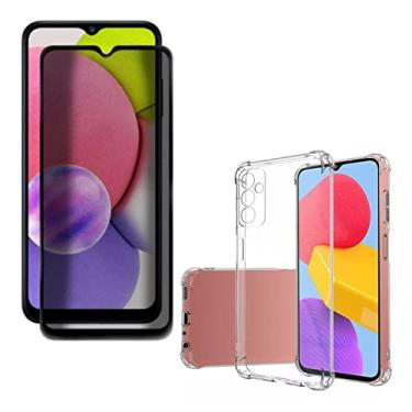 Imagem de Kit Capa Anti Impacto e Película Anti Spy Privacidade Compatível Samsung M23 (Galaxy M23)