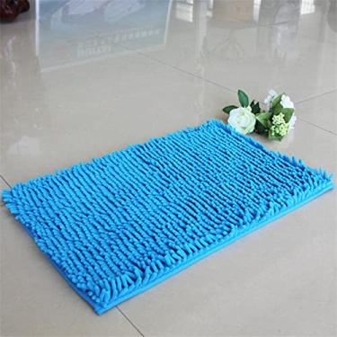 Imagem de SHENGANG Tapete de banho para quarto de cozinha tapete para sala de estar piso antiderrapante porta almofada absorvente, 4,40x60cm