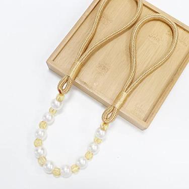 Imagem de Cinta de cortina de pérola acessórios de alça de cortina fivela de cortina alça de cortina prendedores de cortina, T9,2 PCS