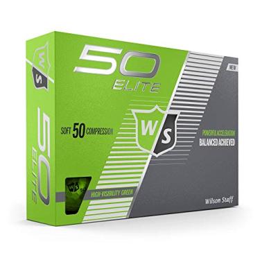 Imagem de WILSON Bola de golfe Staff Fifty Elite, verde