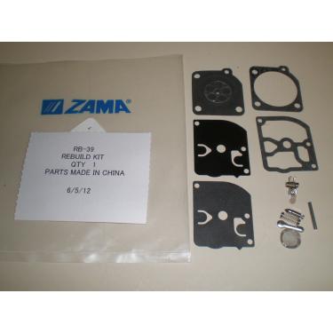 Imagem de (Enviado dos EUA) Kit de recondicionador de carburador OEM ZAMA RB-39 WeedEATER POULANO, MCCULLOCH CHAINSAWS/ITEM NO#I-86/Q-UI754389035