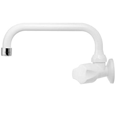 Imagem de TORNEIRA DE PAREDE BICA HORIZONTAL PARA COZINHA FOZ BRANCO