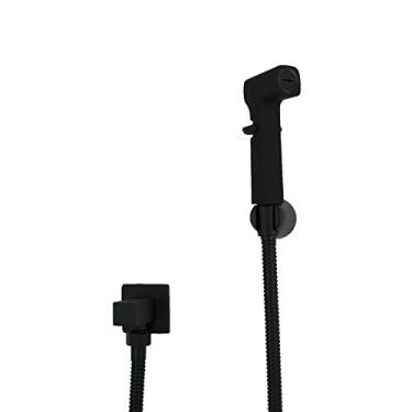 Imagem de Ducha Higiênica Abs Black Matte Com Registro Quadrado