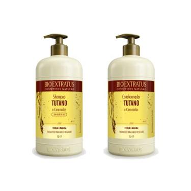 Imagem de Kit Tutano e Ceramidas Sh + Cd 1L Bio Extratus Oficial