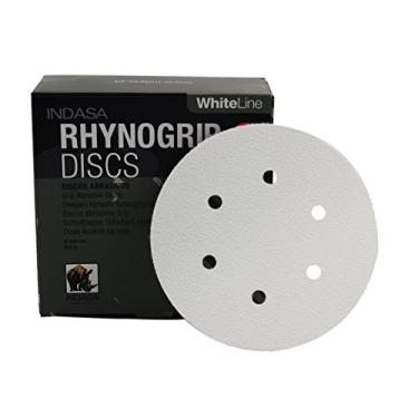 Imagem de INDASA DISCO LIXA D150 6F RHYNOGRIP WHITE - P100