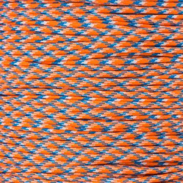 Imagem de Corda de paraquedas 550 tipo III 7 fios de 4 mm de diâmetro – cabo de sobrevivência de resistência à tração de 250 kg (30 m, bronco, enrolador)