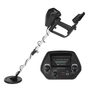 Imagem de Detector de metais profissional adulto de alta precisão, detector de metais para adultos à prova d'água leve Pinpointer, kit de detector de metais de longo alcance com bobina de busca para detectar moedas de ouro e tesouro ao ar livre