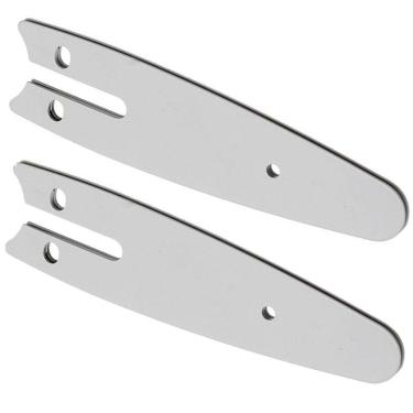 Imagem de Sabre Placa Guia Kit 2 Uni Para Mini Motosserra 4 Polegada Reposiçao Ferramenta Jardinagem Podaçao