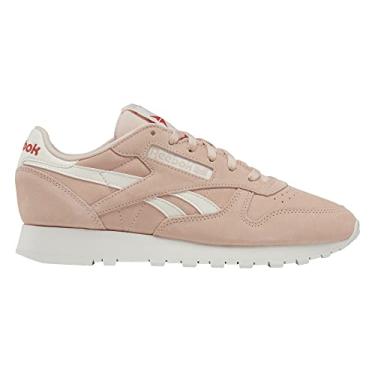 Imagem de Reebok Women's Classic Leather Sneaker, Possibly Pink/Chalk, 8.5