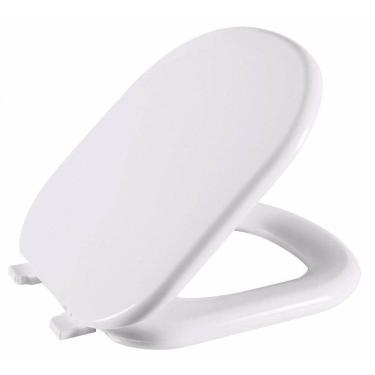 Imagem de Assento Sanitário Sabatini Branco Tampa para Vaso Icasa Almofadado