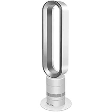 Imagem de Ventilador De Torre Com Controle Remoto, Ventilador E Aquecedor 2 Em 1, Temporizador De 9 Horas, Ventilador Oscilante De 120 °, Ventilador Portátil Sem Lâmina De Piso 3 Velocidades Para Quartos, S