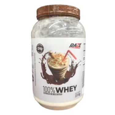 Imagem de Whey Protein Raze Labs Gourmet 100% Concentrado 1.5kg (Milkshake de Chocolate)