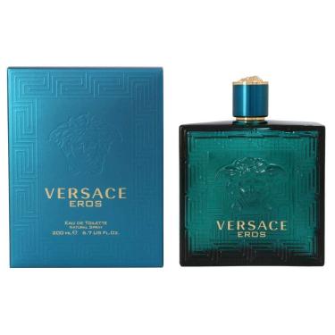 Imagem de Perfume Versace Eros Eau de Toilette Spray para homens 200mL
