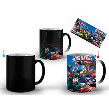 Imagem de LEAR Caneca M?gica My Hero Academia Anime 325ML Preta