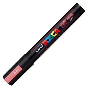 Imagem de Marcador de tinta acrílica Posca, médio, vermelho metálico