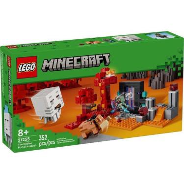 Imagem de Blocos de Montar - Minecraft Emboscada do Portal do Nether LEGO DO BRASIL
