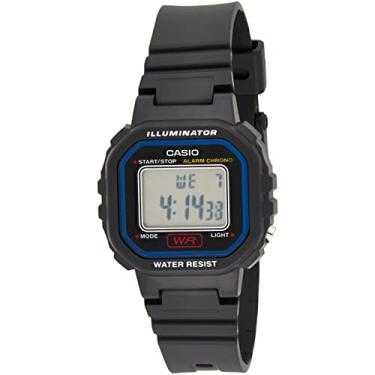 Imagem de Casio Relógio feminino Collection LA-20WH, Preto, Pulseira