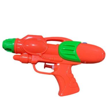 Imagem de Lança Água 19cm Em Plástico Verão Praia Infantil - Laranja