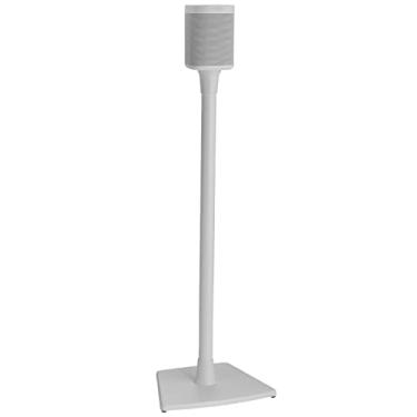 Imagem de Sanus Suporte de alto-falante para Sonos One, One SL & Play: 1 alto-falante – Suporte de alto-falante premium com canais de cabo integrados e fácil instalação em 3 etapas – Suporte único branco