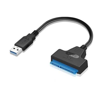Imagem de Cabo Conversor Adaptador Leitor Usb 3.0 Para Clonar Hd Ssd De Notebook Sata III SSD 2.5 ALLATECH