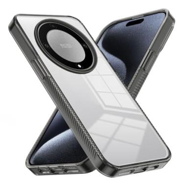 Imagem de Pacotes de Capas Capa cristalina compatível com Huawei Honor X9A, PC acrílico rígido, capa traseira protetora ultrafina, capa de absorção de choque antiarranhões compatível com Honor X9A Capa de celul