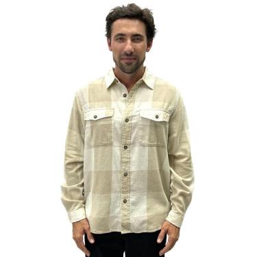 Imagem de Camisa Hering Xadrez Flanela Masculina-Masculino