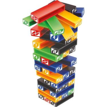 Imagem de Jogo de Mesa Caiu Perdeu Tombou Perdeu Jenga Brinquedo Infantil