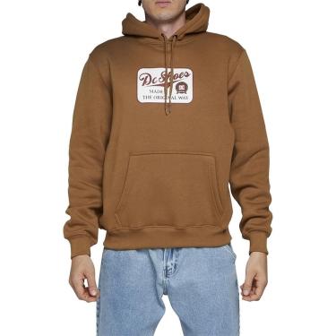Imagem de Moletom DC Shoes Canguru Cheers 305G WT24 Masculino Marrom