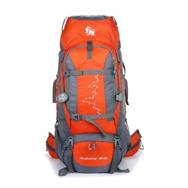 Imagem de Mochila impermeável com capacidade de 85L para acampamento, trekking e viagens
