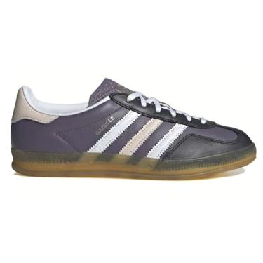 Imagem de adidas Gazelle Indoor Tênis feminino roxo/branco/rosa tamanho 38, Roxo/branco/rosa, 38 BR