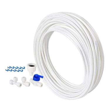 Imagem de Generic Kit de linha de água para geladeira, conector de tubulação de água para adultos, acessórios para máquina de água pura, purificador de água