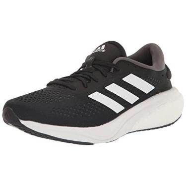 Imagem de adidas Tênis de corrida masculino Supernova 2 X Parley, Preto/branco/cinza, 45