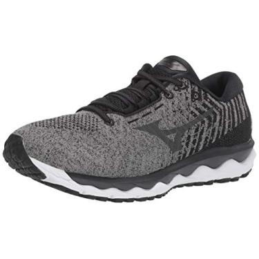 Imagem de Mizuno Wave Sky Waveknit 3 Tênis de corrida masculino, Sombra silenciosa, 7.5 Wide