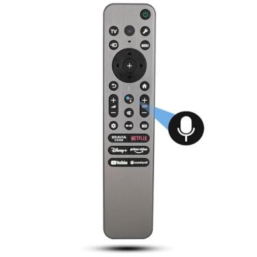 Imagem de RMF-TX910U Controle remoto de substituição por voz compatível com Sony Smart TV BRAVIA XR OLED OLED Mini LED TV KD XR Series