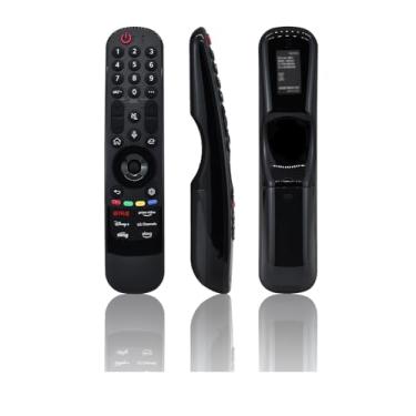 Imagem de JISOWA Controle remoto Voice Magic para LG OLED77C4PUA OLED65G3PUA 75QNED90TUA 55QNED75URA OLED55B4PUA 50QNED80URA 86QNED80TUC 65UR8000AUA OLED77A3PUA 50QNED75ARA OLED QQSubstituição de Smart TV NED
