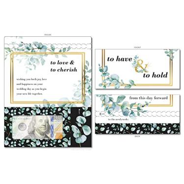 Imagem de ZipGifts Cartão de casamento | Porta-dinheiro aberto com zíper com janela de plástico transparente para dinheiro, cheque e vale-presente (ter e guardar)