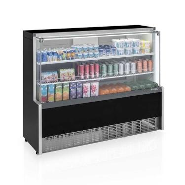 Imagem de Balcão Refrigerado Gpsa175r Gelopar Aurora 1 Placa Fria 1,75mt Preto 110v
