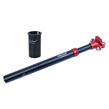 Imagem de Espigão de de bicicleta leve, poste de suporte, amortecedor para equipamento de ciclismo, espigão de amortecimento, 350 mm, espigão de de, com manga 30,4