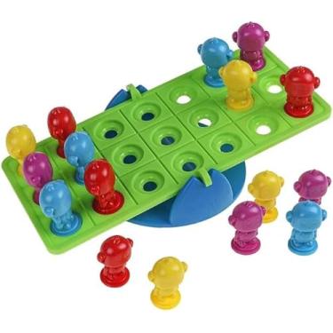 Imagem de Gangorra do Macaco - Jogo de equilibio e estratégia - Brinquedo Interativo Diversão Garantida