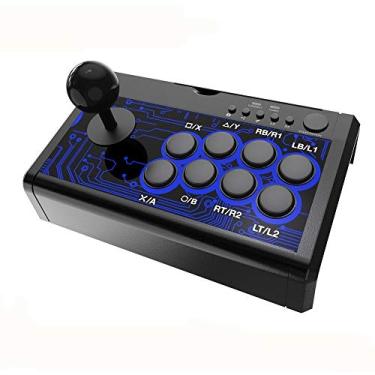 Imagem de 7 em 1 Arcade Fighting Wired Joystick para Switch / PS4 / PS3 / Xbox / Pc / Android