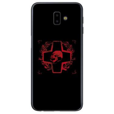 Imagem de Capa Adesivo Skin023 Verso Para Samsung Galaxy J6 Plus - KawaSkin