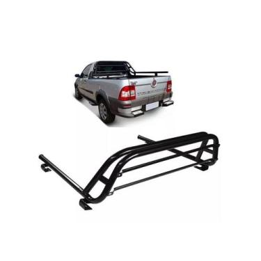 Imagem de Santo Antonio Duplo Strada 2014 em Diante Cabine Dupla C/Corrimão Pret