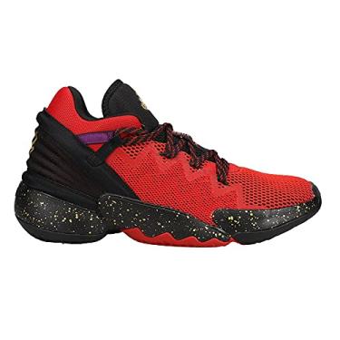 Imagem de adidas D.O.N. Issue #2 Tênis de basquete masculino, casual, vermelho, Vermelho, 9
