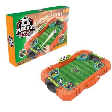 Imagem de Jogo Futebol Pinball Personalizável 2 ou Mais Jogadores para Crianças 