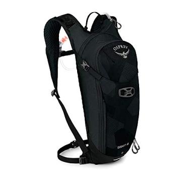 Imagem de Mochila masculina Osprey Siskin 8 hidratação para bicicleta, Obsidian Black, One Size