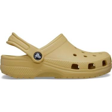 Imagem de Sandália crocs classic clog kids wheat, 29, Wheat