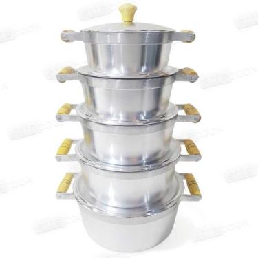 Imagem de JOGO PANELA CAÇAROLA ALUMÍNIO FUNDIDO (batido) - Artecook