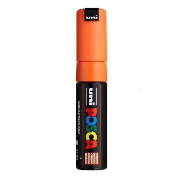 Imagem de Caneta Uniball Posca Pc-8k Escolha a Cor , ORANGE